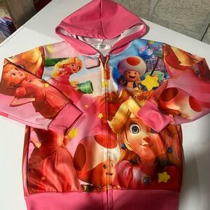 Nintendo Pink Character Zip-Up Hoodie